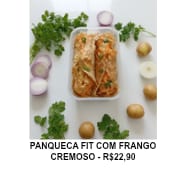 PANQUECA FIT DE FRANGO CREMOSO